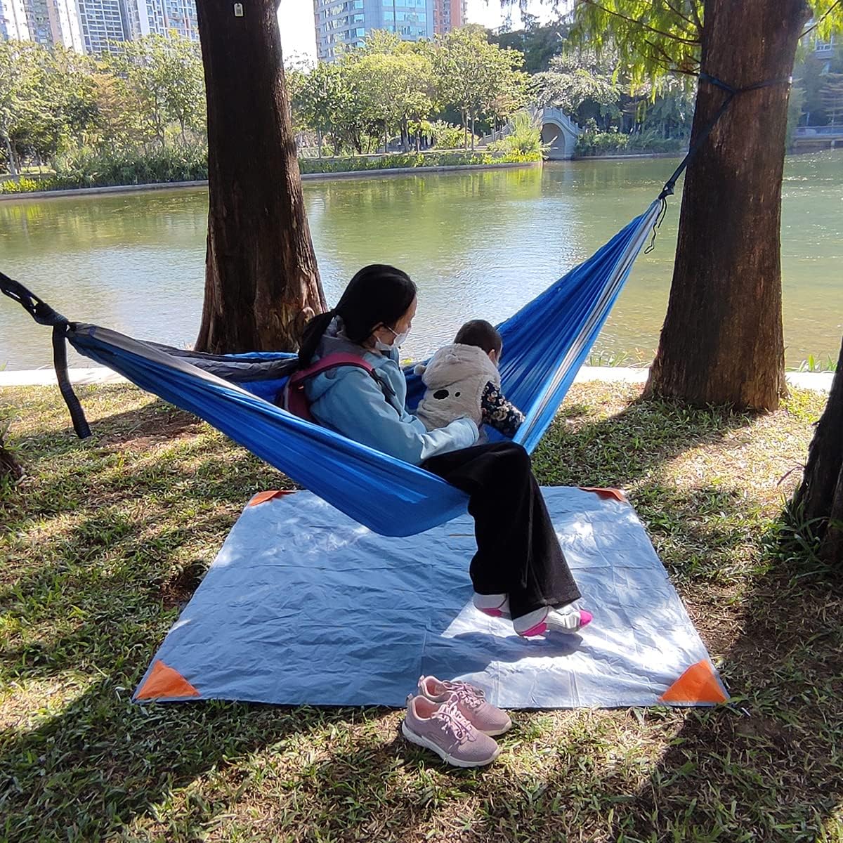 Portable Waterproof Picnic Blanket – 60"x55" Outdoor Foldable Mat – Lightweight Travel Beach Ground Cover for 2–4 People