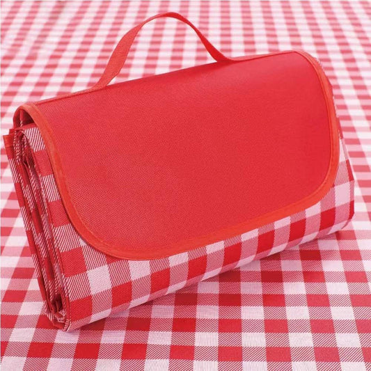 Extra Large Foldable Picnic Blanket – 79"x57" Waterproof Outdoor Mat for 4-6 People – Portable Lightweight Beach Camping Blanket with Carry Handle